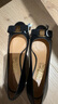 菲拉格慕（Ferragamo）女士黑色Vara蝴蝶結高跟鞋 0775750_1D _ 70 禮物送女友 曬單實(shí)拍圖