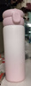 FGA富光兒童保溫杯316L不銹鋼吸管孕產(chǎn)婦水杯學(xué)生便攜喝水彈蓋杯子粉 曬單實(shí)拍圖