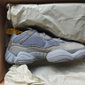 阿迪達斯yeezy500白玉石椰子男女運動(dòng)休閑鞋IE4783 UK5.5碼38.5 曬單實(shí)拍圖