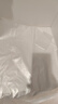佳馳（JIACHI）塑料白色背心袋加厚手提外賣(mài)食品購物外賣(mài)超市馬甲袋40*60cm100只 曬單實(shí)拍圖