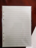 Filofax 【新版加寬橫線(xiàn)內頁(yè)】英國進(jìn)口A(yíng)5 A6 A7內頁(yè)替芯打孔紙橫線(xiàn)頁(yè)適合中文書(shū) A5 橫線(xiàn)頁(yè)343032/CH 曬單實(shí)拍圖