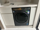 海爾（Haier）滾筒洗衣機(jī)全自動(dòng)洗烘一體帶烘干10公斤家用 家電國(guó)家補(bǔ)貼20%  云溪3.0XQG100-HBLDE583HU1 曬單實(shí)拍圖