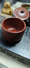 暢陶宜興原礦全手工紫砂杯品茗杯茶碗大紅袍雙層小茶杯口杯50cc 曬單實(shí)拍圖