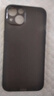 奶小鴨 適用蘋果13手機(jī)殼 iphone13保護(hù)套鏡頭全包超薄透明磨砂防摔軟殼男女款 深空黑 曬單實(shí)拍圖