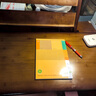 見奇楠竹折疊桌兒童學(xué)習(xí)書桌出租房臥室邊桌學(xué)生家用寫作業(yè)辦公電腦桌 【黑胡桃色】80cm 曬單實(shí)拍圖