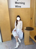 Lily Wei珍妮旅途｜絕美重工串珠短靴設(shè)計感2025新款高跟鞋小碼 米白色單里【跟高10cm】 36 曬單實拍圖