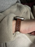 圣卡泊適用iwatch10蘋果applewatch手表帶iphonewatch雙扣腕帶watchs9/8/se高級感iwatchs7真皮女s8s9s10 棕紅拼奶杏【雙釘雙拼色】 iwatch10代【 曬單實拍圖