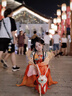 年衣花醉夢(mèng)影女童漢服2025年春秋新款超仙古裝唐裝兒童中秋表演演出服 年衣紅（贈毛氈包） 130 曬單實(shí)拍圖