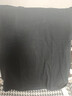 棉的美學(xué)230G新疆純棉夏季重磅短袖t恤純色圓領(lǐng)半袖寬松百搭休閑打底衫 「40°都清爽」酷颯黑 3XL 「推薦170-185斤」 曬單實(shí)拍圖