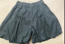 笛莎（DEESHA）童裝兒童女童休閑褲子2025夏季新款中大童甜美花苞短褲 黑色 130 曬單實拍圖
