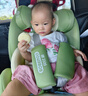 貝比途（BOBEITOO）貝安兒童安全座椅汽車用0-4-12歲嬰兒寶寶車載可坐可躺i-Size認(rèn)證 至尊蘋果綠（上拉帶+175°躺角） 曬單實(shí)拍圖