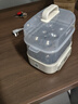 美的（Midea）【政府補貼】煮蛋器蒸蛋器雙層家用迷你小蒸鍋 早餐雞蛋羹自動(dòng)斷電防干燒便攜式家用MZ-ZDE2015D 曬單實(shí)拍圖