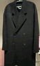 伯爵卓爾高端全羊毛雙面呢大衣100%男士2025秋冬季新款中長(cháng)款通勤男裝外套 月夜黑 【新批次-無(wú)內膽】 M (170) 曬單實(shí)拍圖