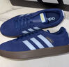 adidas「T頭鞋」VL COURT 2.0復古休閑板鞋德訓鞋阿迪達斯輕運動(dòng)   深藍/粉藍/樹(shù)脂黃(推薦女生選小半碼)   42.5 曬單實(shí)拍圖