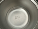 蘇泊爾（SUPOR）真空注水保溫輔食碗吸盤(pán)碗鈦內碗輔食碗防摔嬰幼兒恒溫碗 曬單實(shí)拍圖