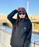 美津濃戶(hù)外夾克外套男女三合一沖鋒衣兩件套抓絨保暖防風(fēng)登山服 曬單實(shí)拍圖
