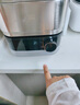 美的（Midea）多功能可拆洗電蒸鍋 燉蒸煮涮炒煎一體 不銹鋼 三層大容量 分體式猛火電鍋ZGC282802 曬單實(shí)拍圖
