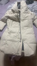 鴨鴨（YAYA）王一博同款冰殼系列戶(hù)外極寒羽絨服男士新款長(cháng)款情侶加厚女外套 米白色【現貨速發(fā)】 2XL /185充絨292克 曬單實(shí)拍圖
