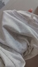 妙奕嘉正肩短袖女純棉t恤女士新款夏季女裝修身潮流辣妹顯瘦上衣夏裝 短袖【淺灰色】 2XL 【建議115-130斤】 曬單實拍圖