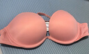 維多利亞的秘密 PINK 2804圓盤(pán)胸外擴文胸舒適薄襯墊3/4罩杯無(wú)痕文胸內衣女 39H6裸色 11202804 75D （34D） 曬單實(shí)拍圖