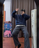 班尼路（Baleno）連帽開衫外套男拉鏈衛(wèi)衣男士春秋季新款純色質感男裝上衣休閑帽衫 曬單實拍圖