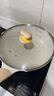 炊大皇炒鍋 麥飯石色不沾鍋30cm帶蒸屜少油煙炒菜鍋平底炒鍋 電磁爐通用 曬單實(shí)拍圖