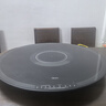 美的（Midea）小歡聚暖菜板加熱板熱菜板保溫板 2000W電陶爐火鍋家用旋轉餐桌轉盤(pán)政府補貼（圓形80CM）HBU80YH 曬單實(shí)拍圖