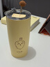 名創(chuàng)優(yōu)品（MINISO）chiikawa系列吸管鋼杯吸管杯保溫水杯學(xué)生兒童水杯550mL(Usagi) 曬單實(shí)拍圖