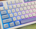 惠普（HP）K500F機械手感鍵盤(pán) 無(wú)線(xiàn)藍牙三模靜音 多功能旋鈕辦公游戲臺式電腦筆記本通用鍵盤(pán) 三拼藍色  曬單實(shí)拍圖