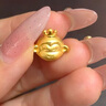 怡緣珠寶小金猴黃金轉(zhuǎn)運(yùn)珠紅繩手鏈女999足金生肖猴子編織本命年手繩 C款皇冠猴+2個(gè)錢幣 重約1.4-1.6g 曬單實(shí)拍圖