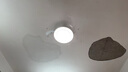 美的（Midea）吊扇燈一體國家補貼風扇燈客廳餐廳臥室LED遙控燈飾熟睡風包安裝 曬單實拍圖