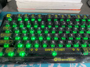 重力星球破繭75家用機械鍵盤(pán)無(wú)線(xiàn)/有線(xiàn)藍牙三模電競游戲鼠標鍵盤(pán)套裝gasket客制化金屬RGB燈光鍵盤(pán)鍵鼠套裝 【K1 LITE經(jīng)典版】 透明黑（星閃軸） 曬單實(shí)拍圖