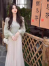魚(yú)尾裙不規則百褶網(wǎng)紗半身裙女兩面穿a字2025新款秋高腰超仙裙子 杏色 均碼 80-150斤 曬單實(shí)拍圖