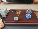 金鑲玉 玻璃公杯 高硼硅耐冷耐熱烤花公道杯家用分茶器功夫茶具配件 詠梅玻璃公杯 曬單實(shí)拍圖