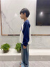 巴布豆男童褲子春秋新款兒童牛仔褲中大童百搭經(jīng)典柔軟舒適長褲男孩帥氣 深藍 黑邊巴布X 130 曬單實拍圖