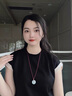 七彩雲(yún)南七夕節(jié)禮物翡翠平安扣吊墜玉墜玉佩男女款玉石掛件項鏈節(jié)日禮物 平安扣380系列 曬單實拍圖