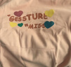 唐獅（TonLion）2025女連帽前胸可愛字母衛(wèi)衣 奶白 M  曬單實拍圖