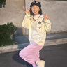 啄木鳥(niǎo)日系貓耳朵貝雷帽女春夏cos流浪者童話(huà)貓八角帽可愛(ài)黑色畫(huà)家帽子黑色 【可愛(ài)百搭】均碼 帽圍(54-60c) 曬單實(shí)拍圖