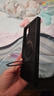 HotFire適用三星s23ultra手機殼SAMSUNG Galaxy S23Ultra磁吸殼 冰環(huán)支架保護套磨砂夏天蜂窩散熱-黑色 曬單實(shí)拍圖