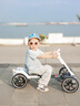 倍貝樂(lè )兒童卡丁車(chē)6-12歲電動(dòng)車(chē)3-10歲折疊小孩玩具車(chē)四輪可坐人四驅車(chē) 標配白【大電瓶+燈光音樂(lè )+自駕】 曬單實(shí)拍圖