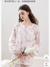 婧麒月子服純棉產(chǎn)后十月份春秋季孕婦睡衣哺乳喂奶懷孕期家居服女 【四季180g】鈴蘭喵語(yǔ)·純凈天山棉·柔滑舒爽 L 曬單實(shí)拍圖