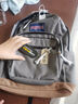 JANSPORT杰斯伯雙肩包女男復刻暮光學(xué)生電腦包旅行背包書(shū)包 4QVA7H6霧灰-側袋+隔層 曬單實(shí)拍圖