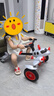 貝趣漂移車(chē)兒童三輪車(chē)山姆飛機(jī)車(chē)腳踏車(chē)3-6歲扭扭車(chē)男孩女孩生日禮物 加大灰紅 丨座椅調(diào)節(jié)+橡膠輪+禮盒 曬單實(shí)拍圖