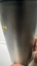 星巴克（Starbucks）杯子 咖啡寶藏系列 高顏值黑色不銹鋼保溫杯咖啡杯男女士送禮禮物 黑白漸變不銹鋼桌面杯430ml 曬單實(shí)拍圖
