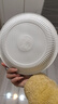 美麗雅一次性餐盤(pán)食品級 21cm*40只露營(yíng)野餐水果燒烤蛋糕蘸料碟盤(pán)子 曬單實(shí)拍圖