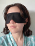 JCZS德國品牌眼罩遮光親膚睡眠專(zhuān)用午休晚上睡覺(jué)神器男女緩解眼疲勞透 粉色【0壓感 親膚不勒耳】1個(gè)裝 曬單實(shí)拍圖