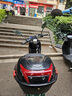 霸盛電動(dòng)車后備箱踏板摩托車后尾箱大號(hào)儲(chǔ)物箱電瓶車通用大容量后備箱 黑色（大號(hào)送螺絲刀和安裝配件） 曬單實(shí)拍圖
