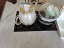 FUNORK 37X23全自動(dòng)底部上水電熱燒水壺家用抽水泡茶專(zhuān)用保溫茶臺一體機茶桌茶幾嵌入式茶具套裝 1L 黑色 - 清潔款（嵌入37x23cm） 曬單實(shí)拍圖