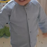 優(yōu)奇嬰兒衣服春秋薄款外套外出衣服男童女童開(kāi)衫幼兒上衣寶寶春裝 曬單實(shí)拍圖