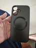 奶小鴨（NEYAA）【AG磨砂】適用蘋果16手機(jī)殼 iphone16保護(hù)套magsafe磁吸充電超薄磨砂全包防摔男女款 石墨黑 曬單實(shí)拍圖